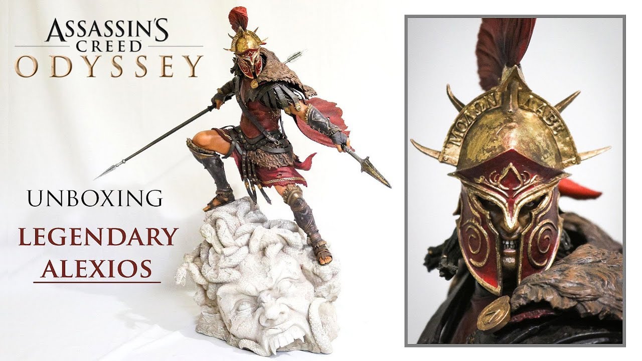 Assassin's Creed Odyssey Legendary Alexios statue unboxing & review