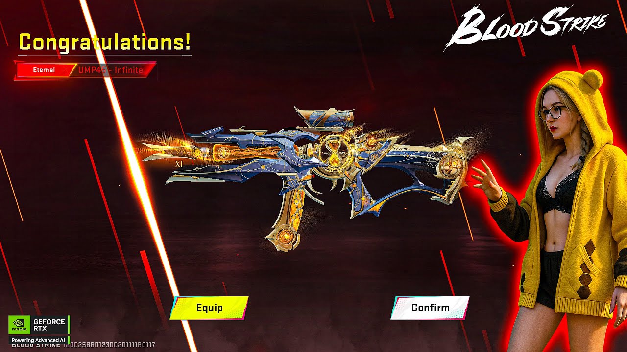 UMP45 - Infinite Eternal Gacha Full Draw in Bloodstrike