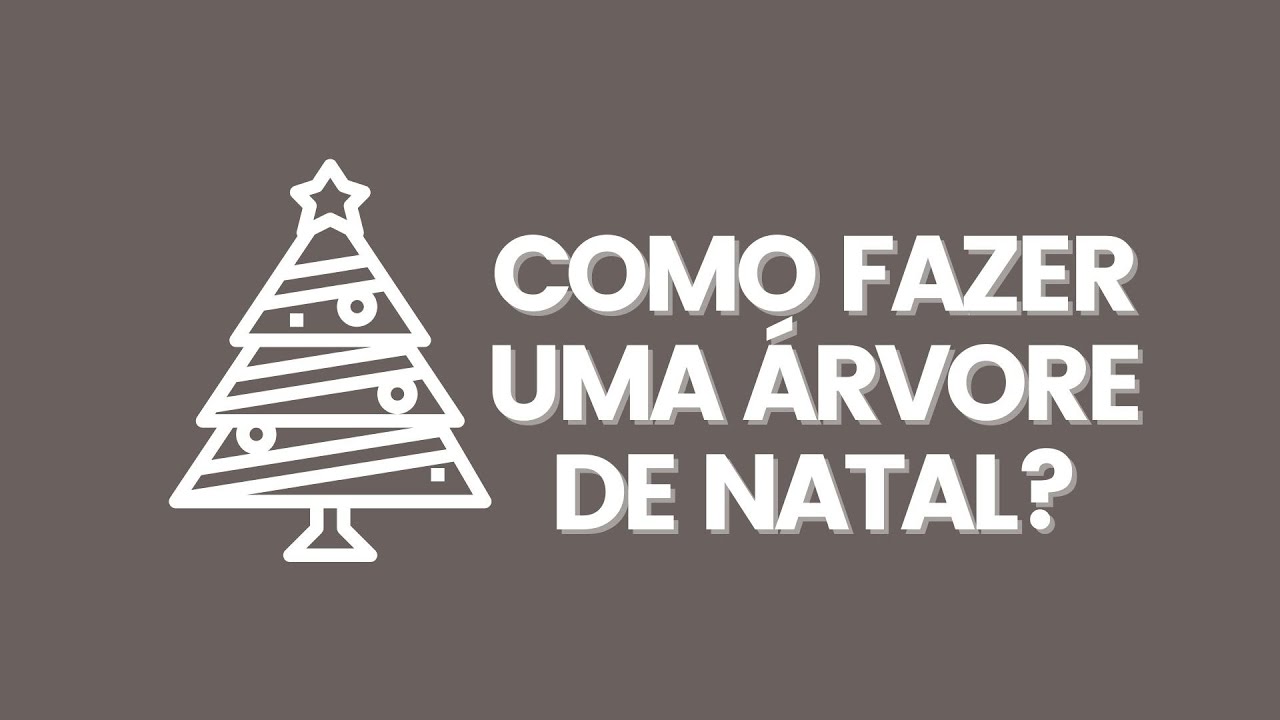 Como Fazer uma Árvore de Natal em Madeira