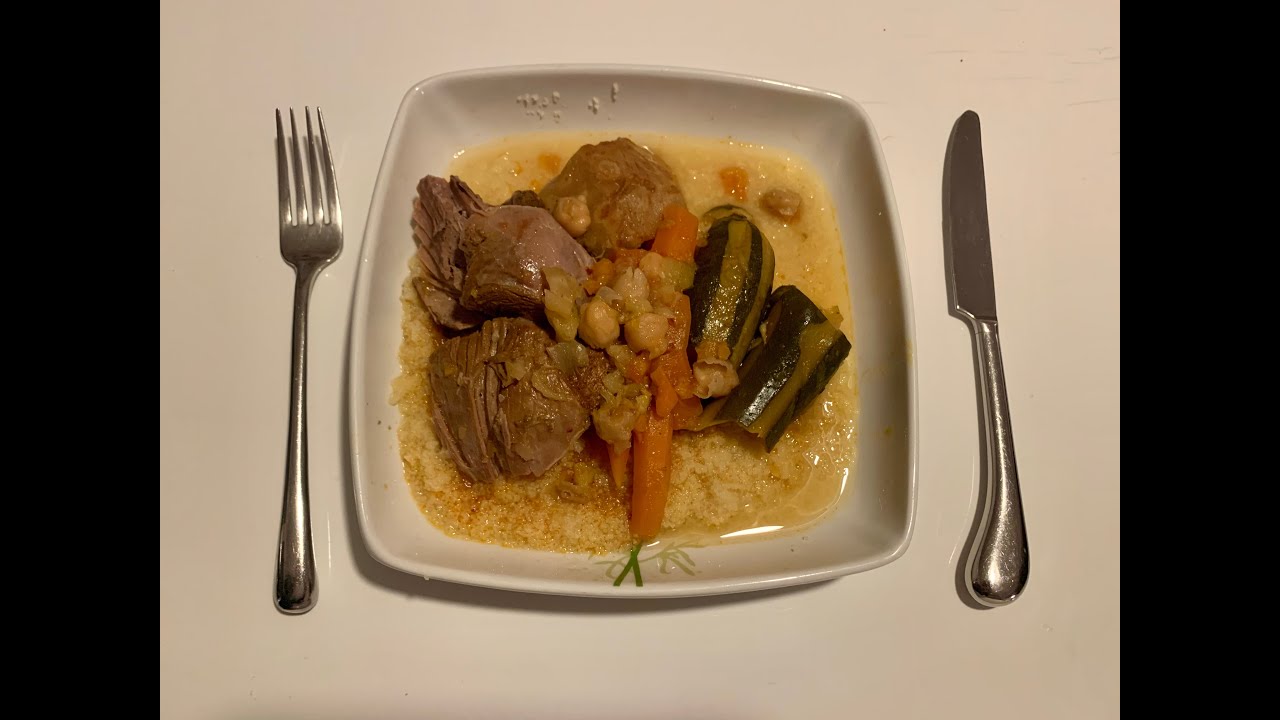 Couscous a l'agneau rapide en cocotte minute