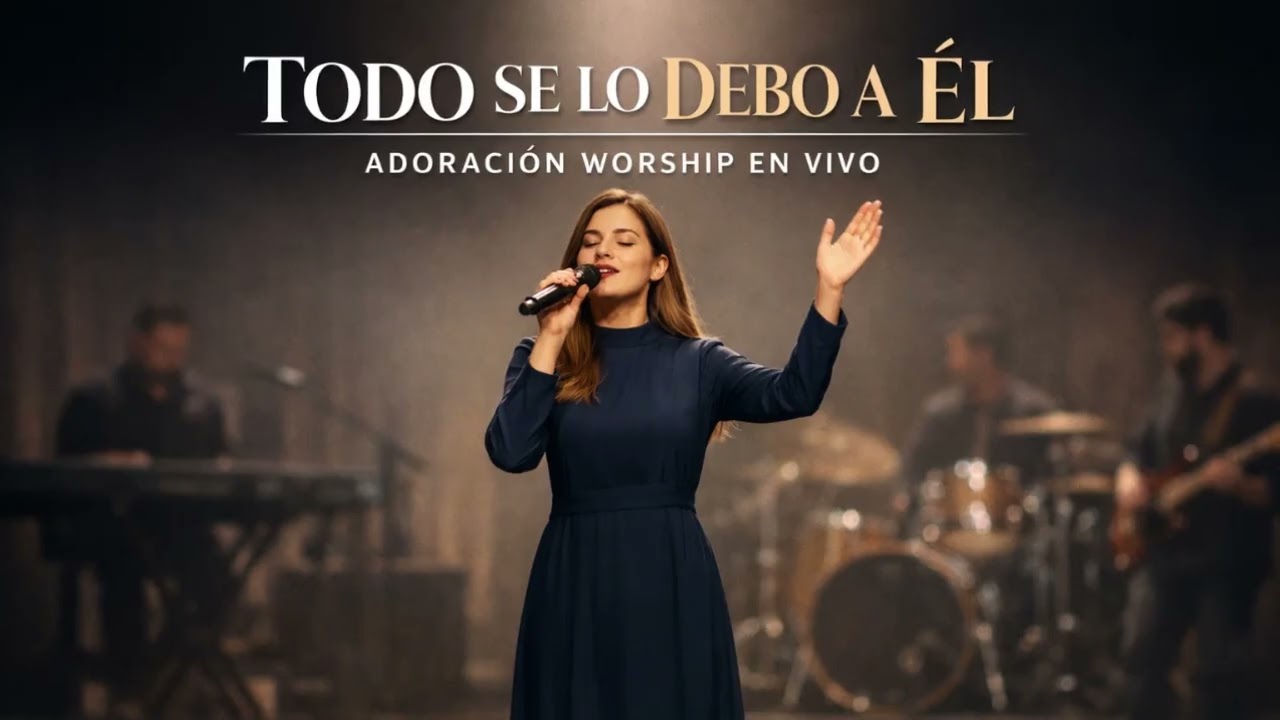 Todo se lo debo a Él | Adoración Worship En Vivo De Gratitud Y Rendición A Jesús