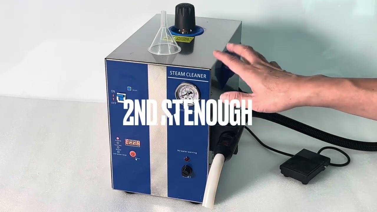 2L steam cleaner desktop for cleaning jewelry glasses watch denture by providing 5 bar pressure 