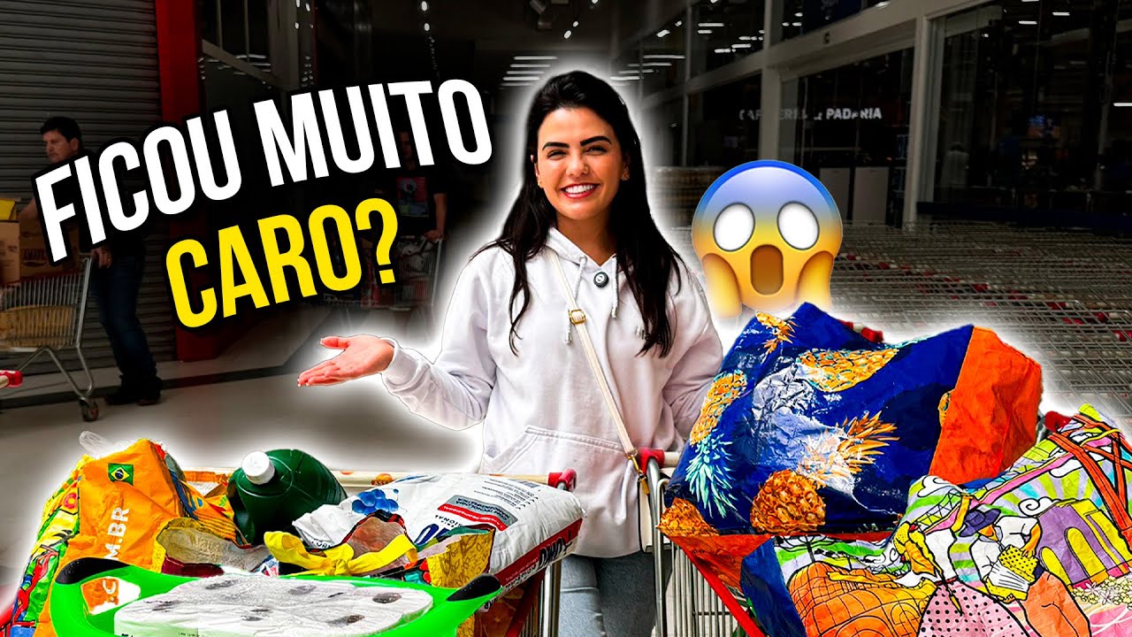 NOSSAS COMPRAS DO MÊS | MOSTREI PREÇO DE TUDOO
