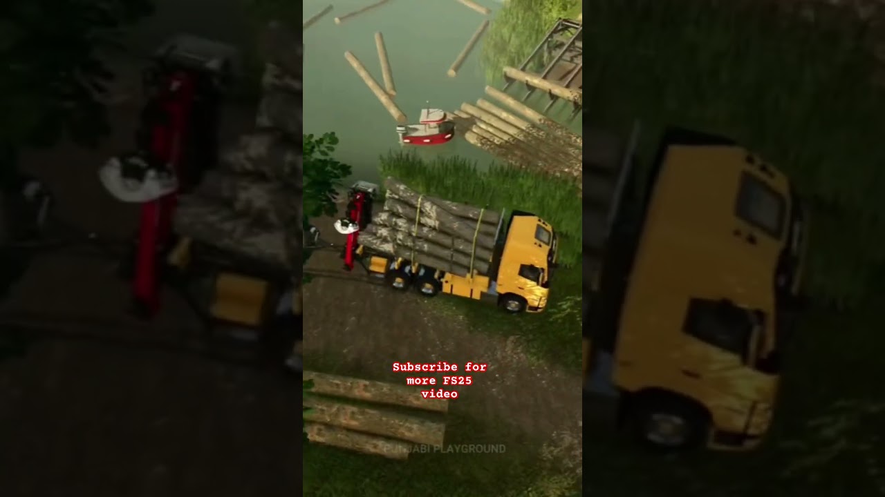 How to sale wood on #fs25 #wood #transport #farmingsimulator22 #farmingsimulator25 #farmingsimulator