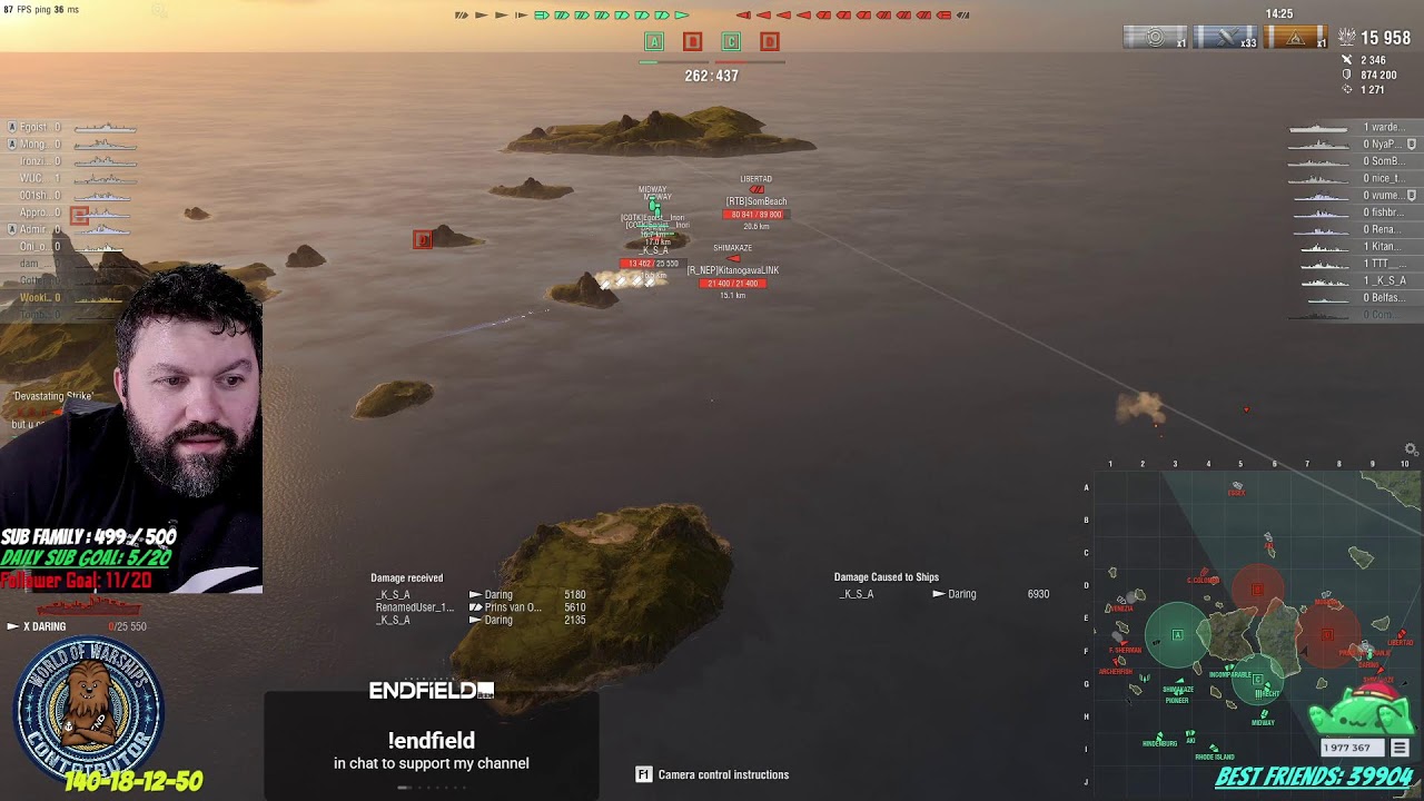 #2 World of Warships Streamer  #Smackin !yt !TikTok #Tangia !GPORTAL #Kick