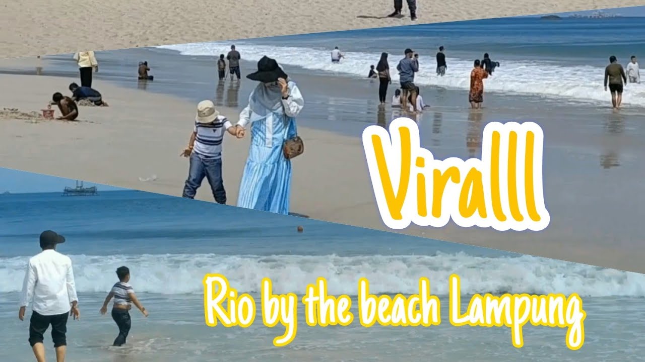 VIRAL!! Pantai Bernuansa Bali  ||Rio By The Beach #lampung #pantai #liburan