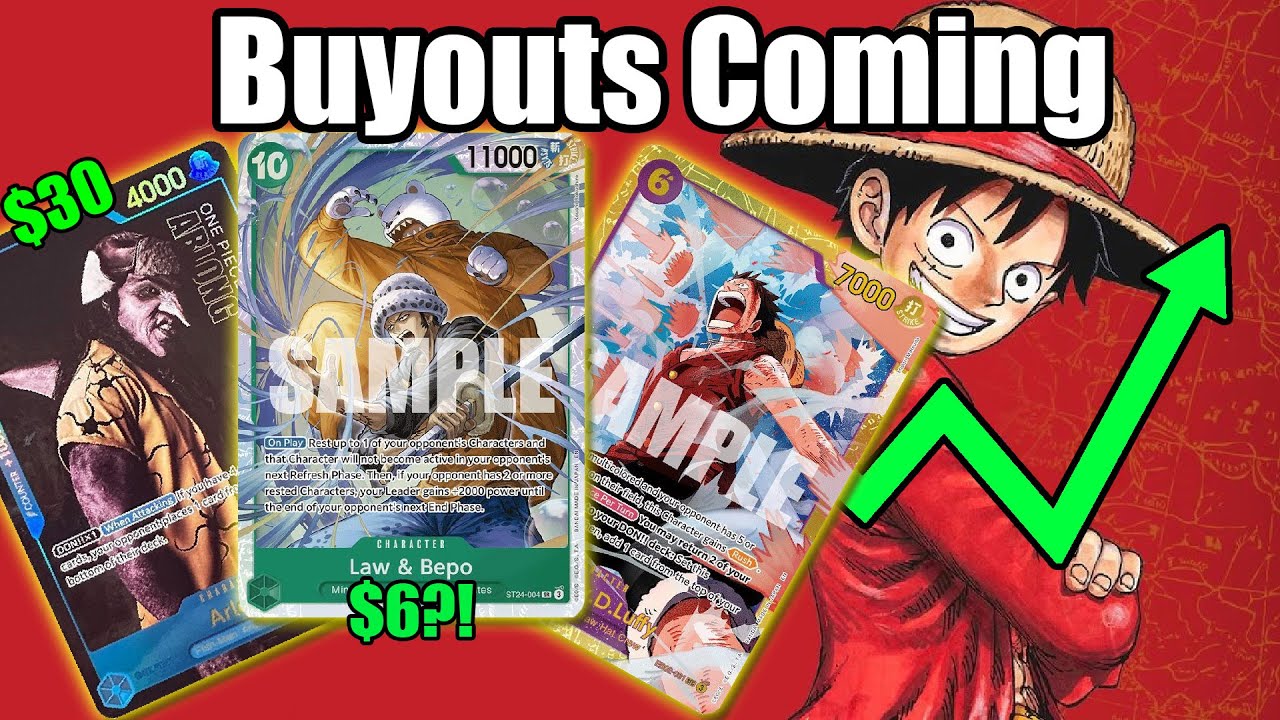 Купить их как можно скорее?! One Piece Market Watch OPTCG