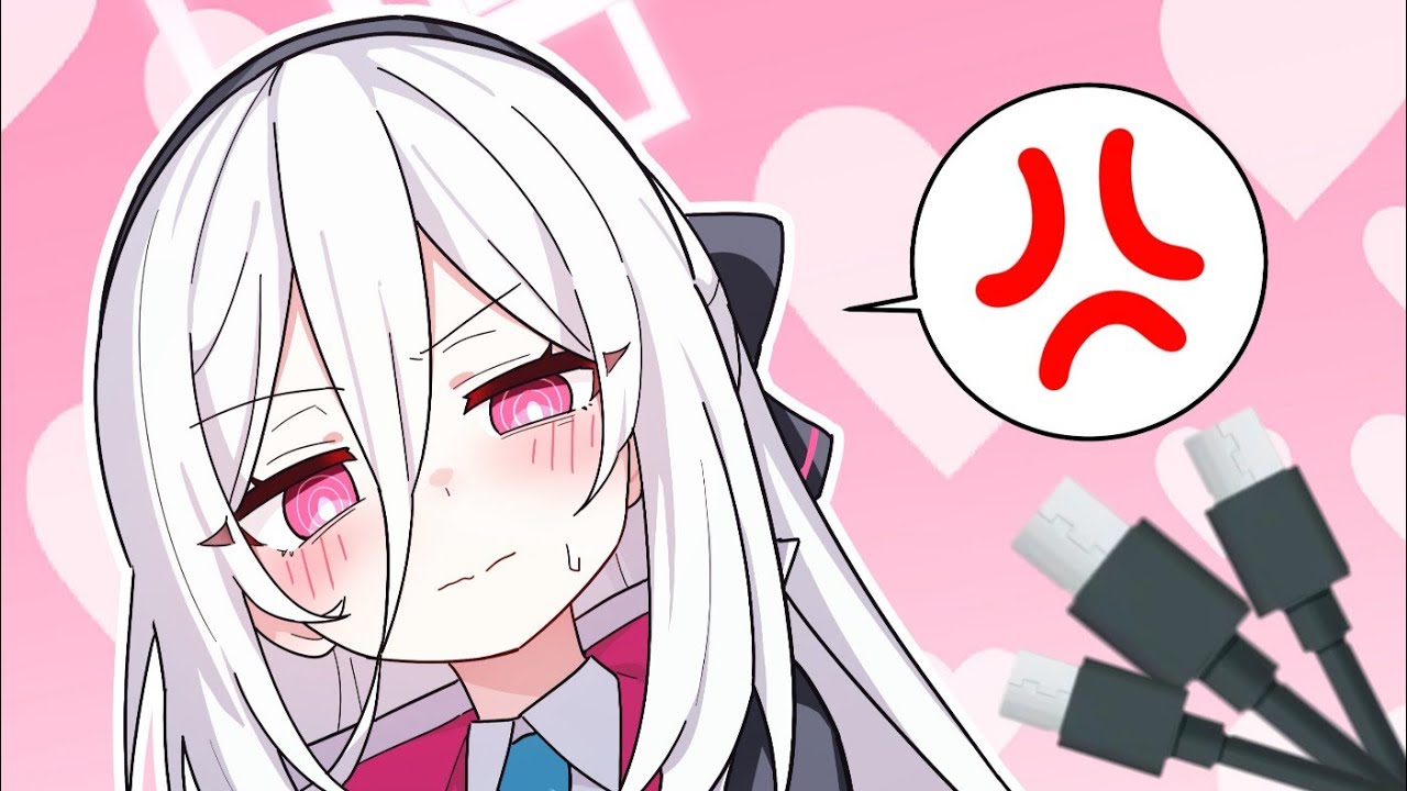 What type of USB cable do you want Kei - Blue Archive