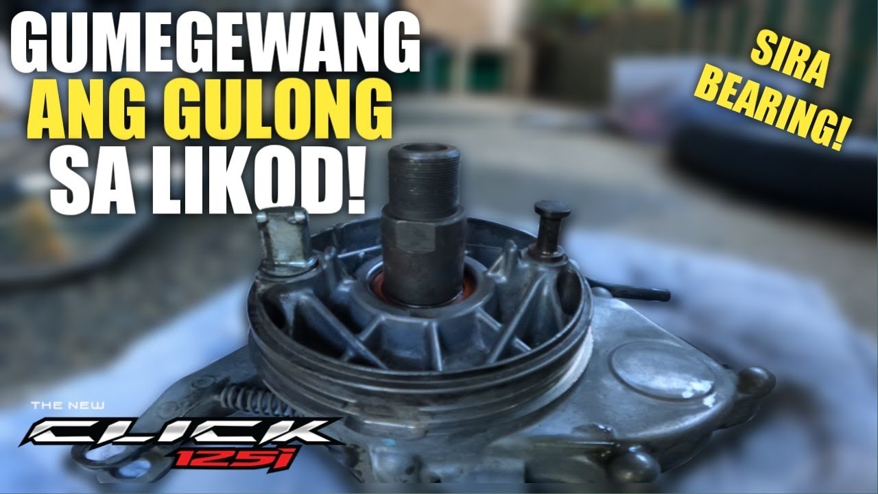 Rear Axle Bearing Replacement | Honda Click 125i