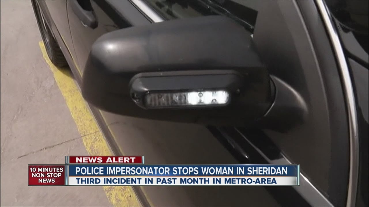 Police impersonator stops woman in Sheridan