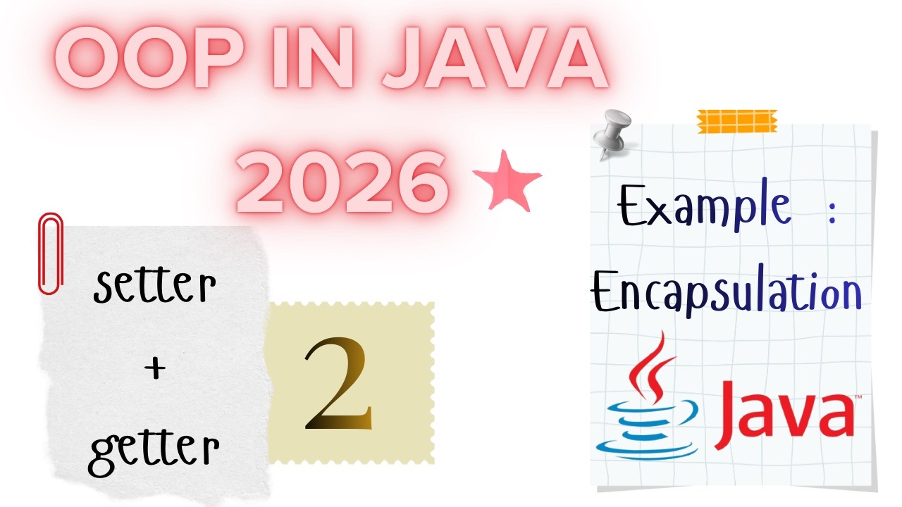 JAVA - OOP | SETTER - GETTER  | Encapsulation