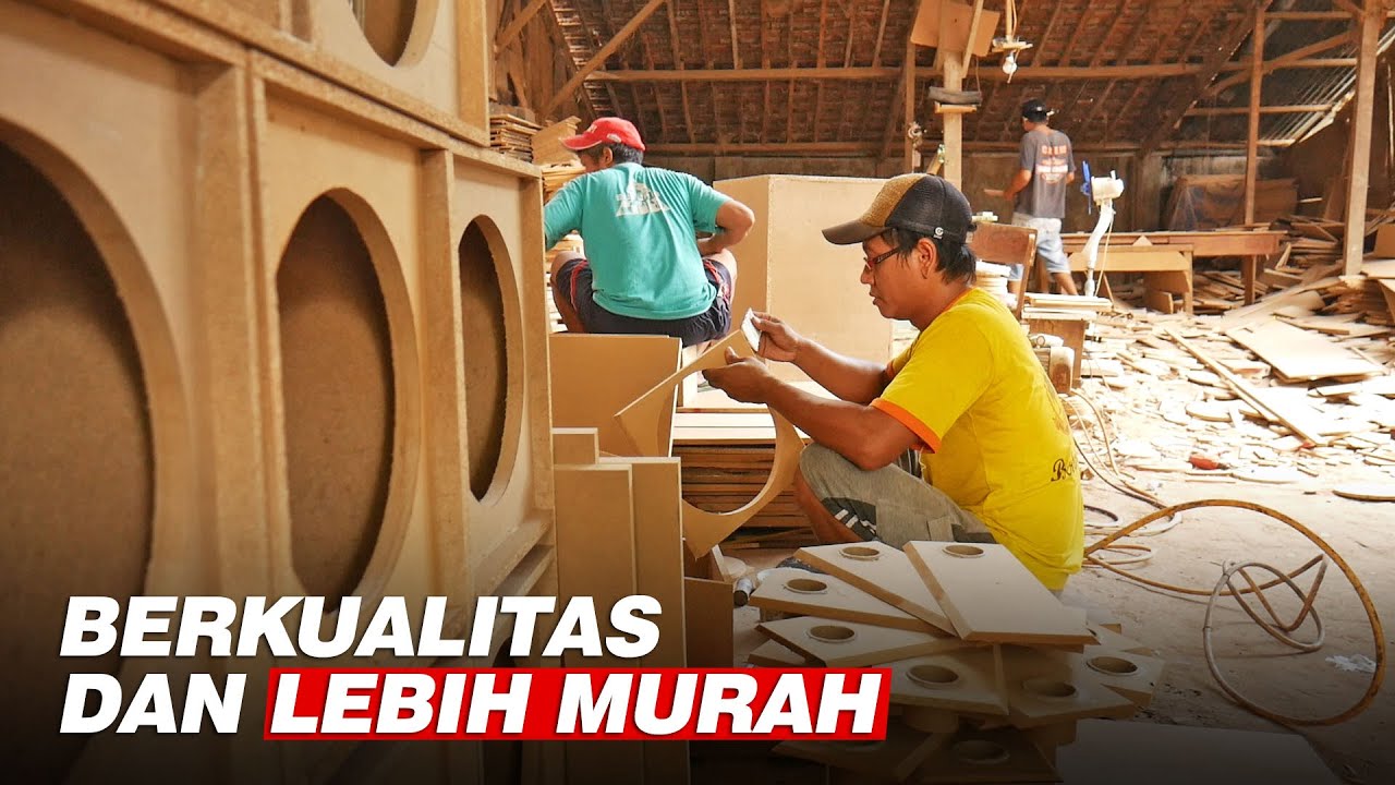 Proses Pembuatan Box Audio Budget Murah di Rendeng Kudus