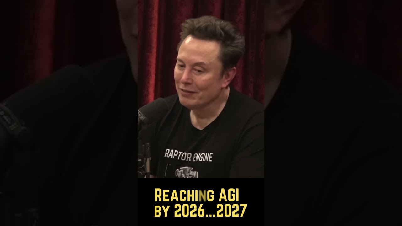Elon on Reaching AGI by 2026 - 2027