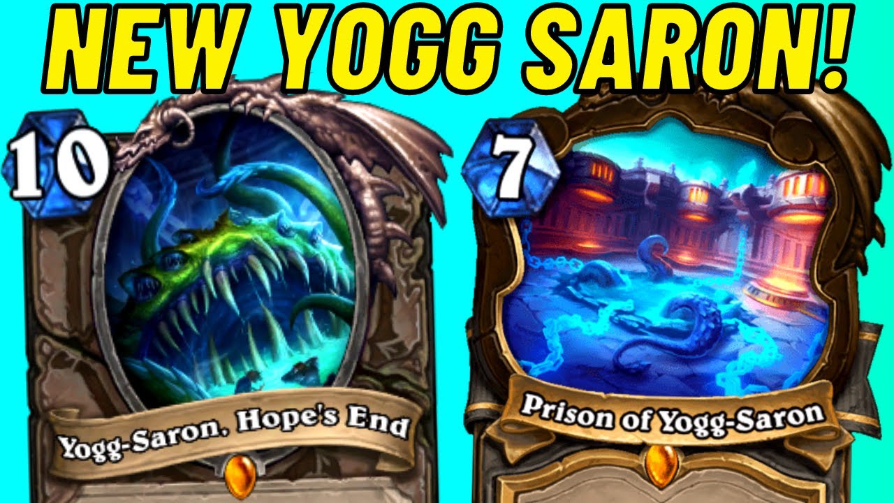 Prison of Yogg-Saron Combo!!! Hearthstone TITANS is HERE!!!