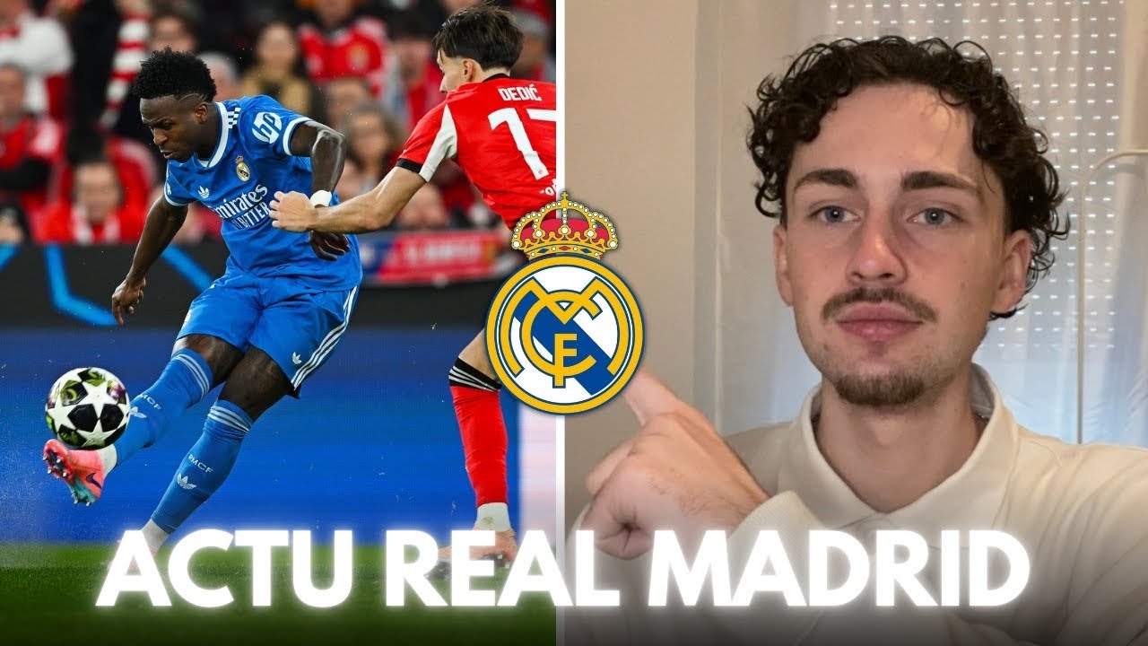 VINICIUS S’EXPRIME SUR LES PROPOS RACISTE ! RETOUR SUR BENFICA - REAL ! Actu Real