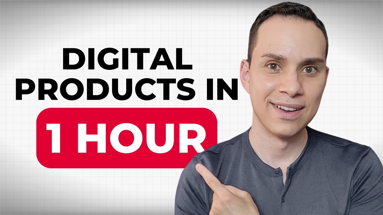 Create a Digital Product in One Hour (Worksheets, Templates, PDFs)