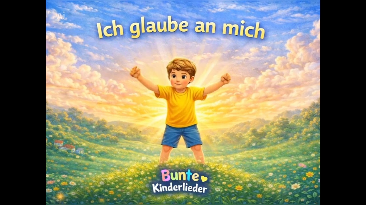 Ich glaube an mich 🧡 Mutmachlied für Kinder | Stark & Selbstbewusst | Bunte Kinderlieder