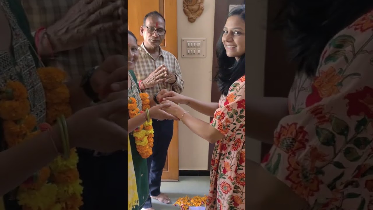 Welcome home after Chardham yatra.