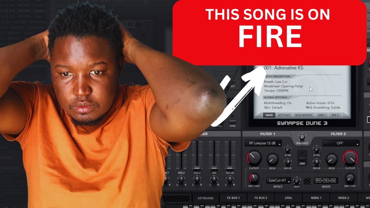 I made a very Spiritual Amapiano Song From Scratch, FLStudio Tutorial
