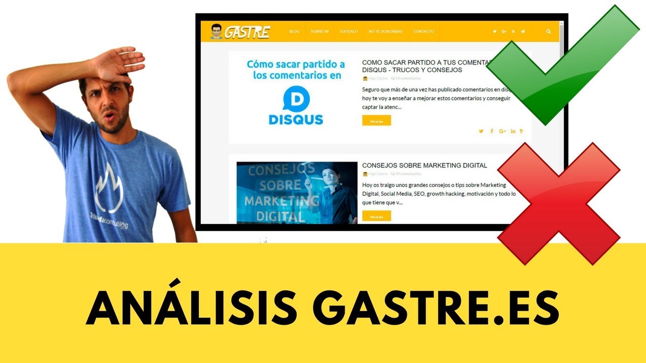 Análisis blog Gastre.es