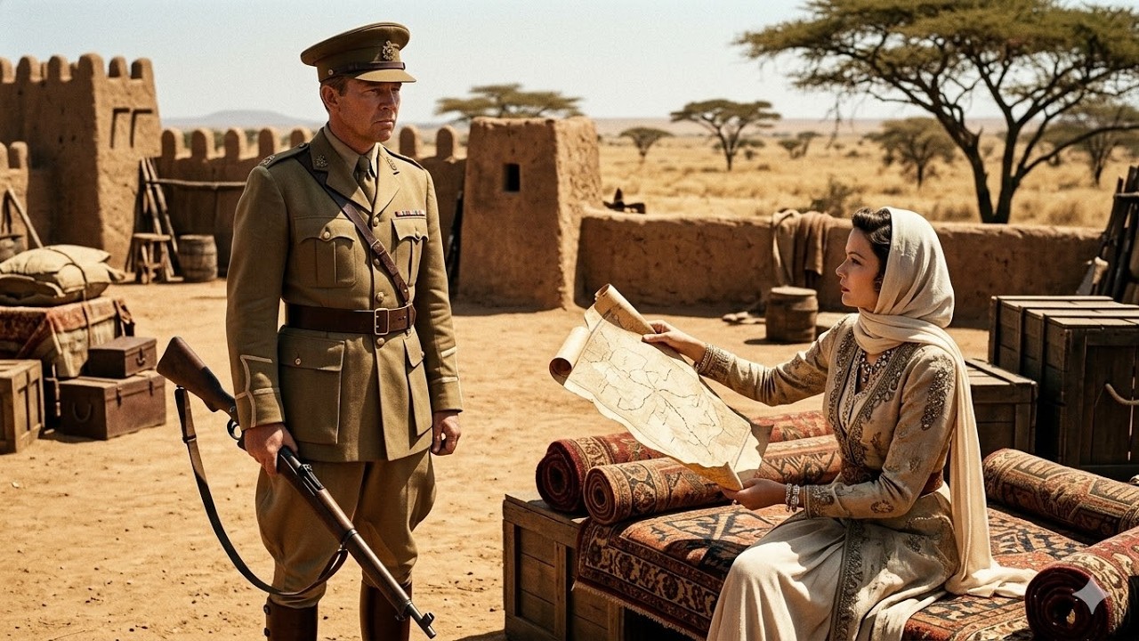 Sundown | Classic WWII War Movie | Gene Tierney in a Desert Spy Thriller 🎬 Full Movie