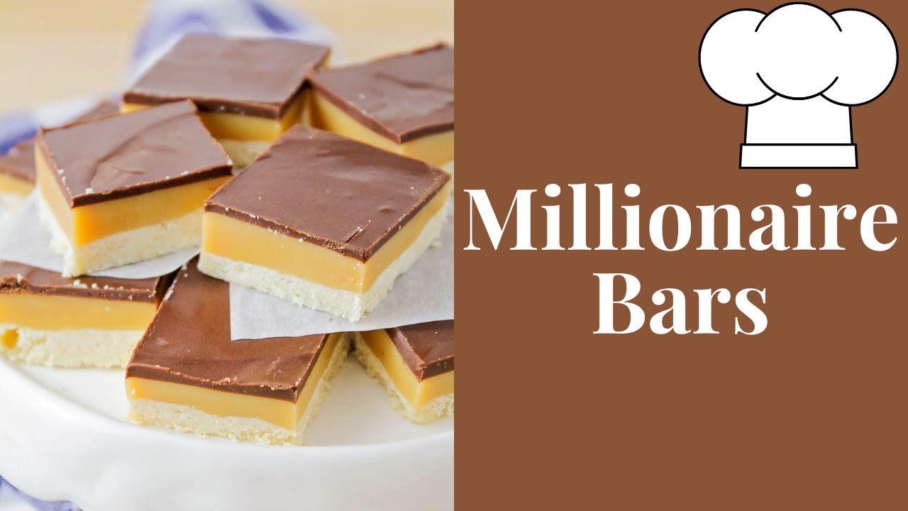 Millionaire Bars | Chocolate Caramel Shortbread Bars | Twix Bars | Millionaires Shortbread