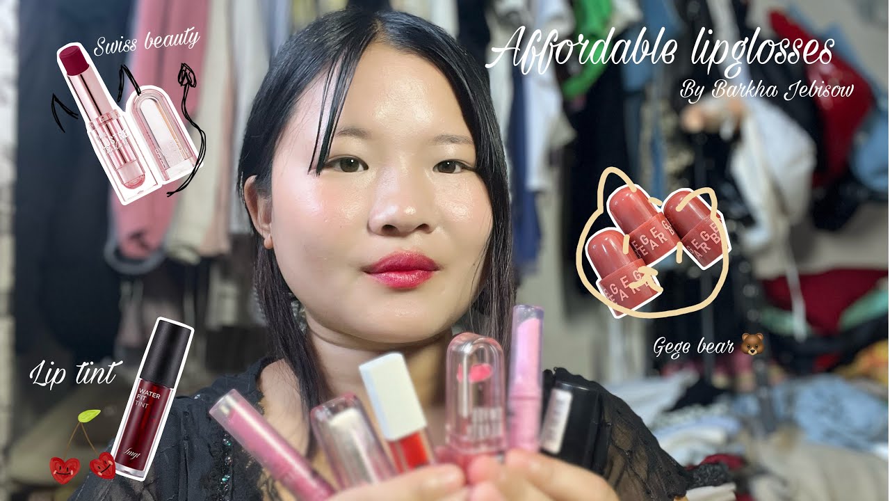 Affordable lipglosses//under budget//weekly vlog//silent vlog//northeast girl//Arunachal Pradesh//