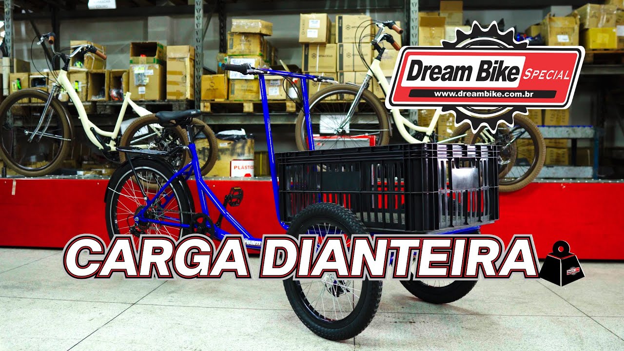 Triciclo Carga Dianteira Dream Bike