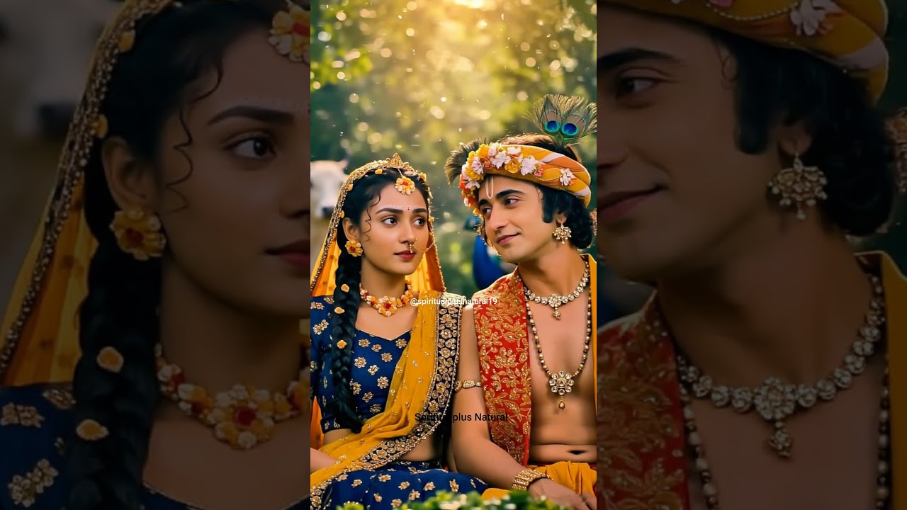 Radha Krishna 🙏💕 #radhakrishna #radhekrishna #radheshyam #radhakrishnastatus #trendingshorts #shorts