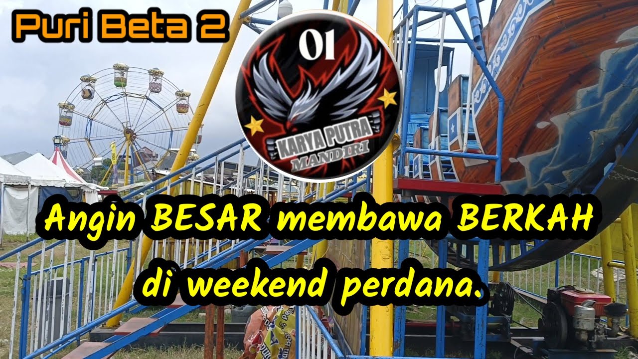 Weekend Perdana Pasar Malam Puri Beta 2 || KPM01 @agusroychannel