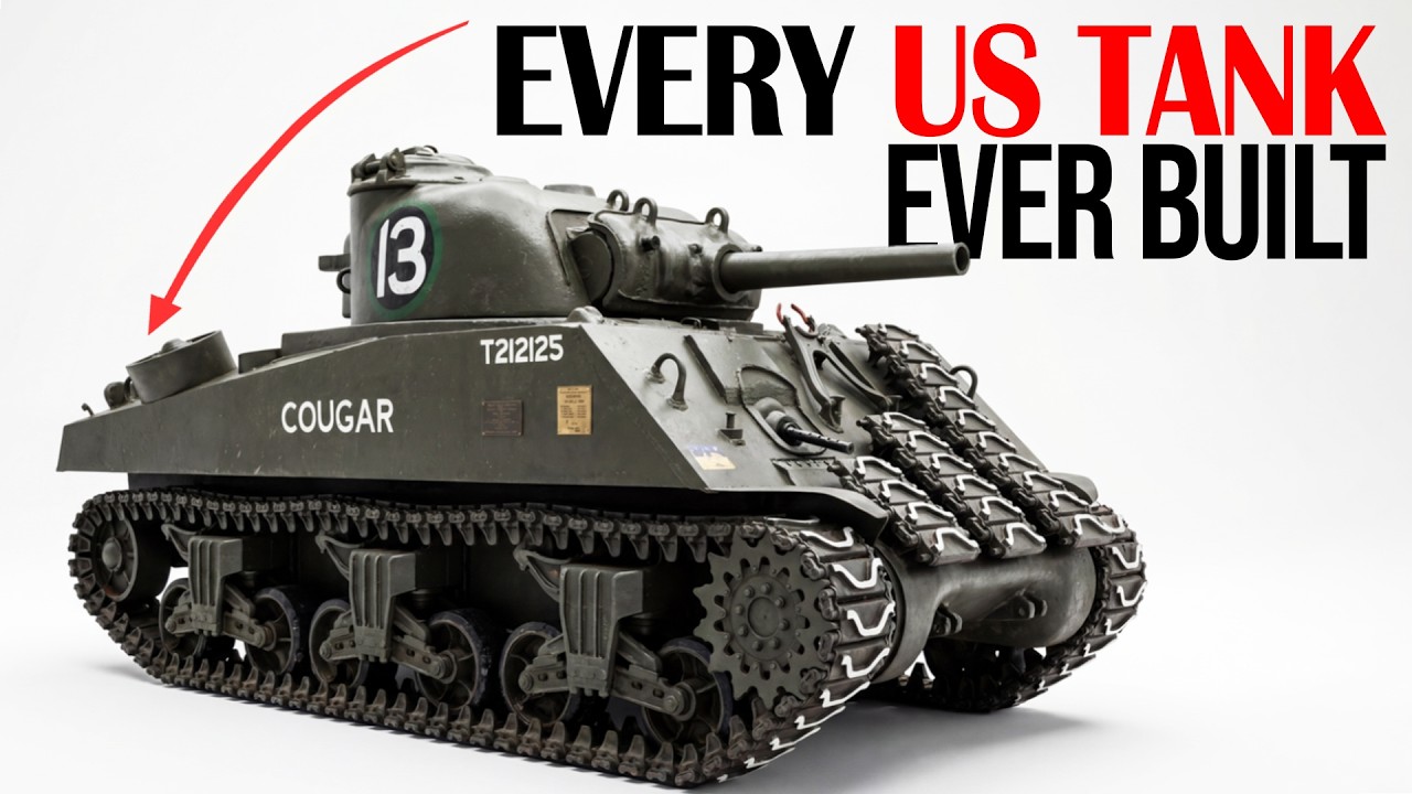 Every US Tank Ever Built