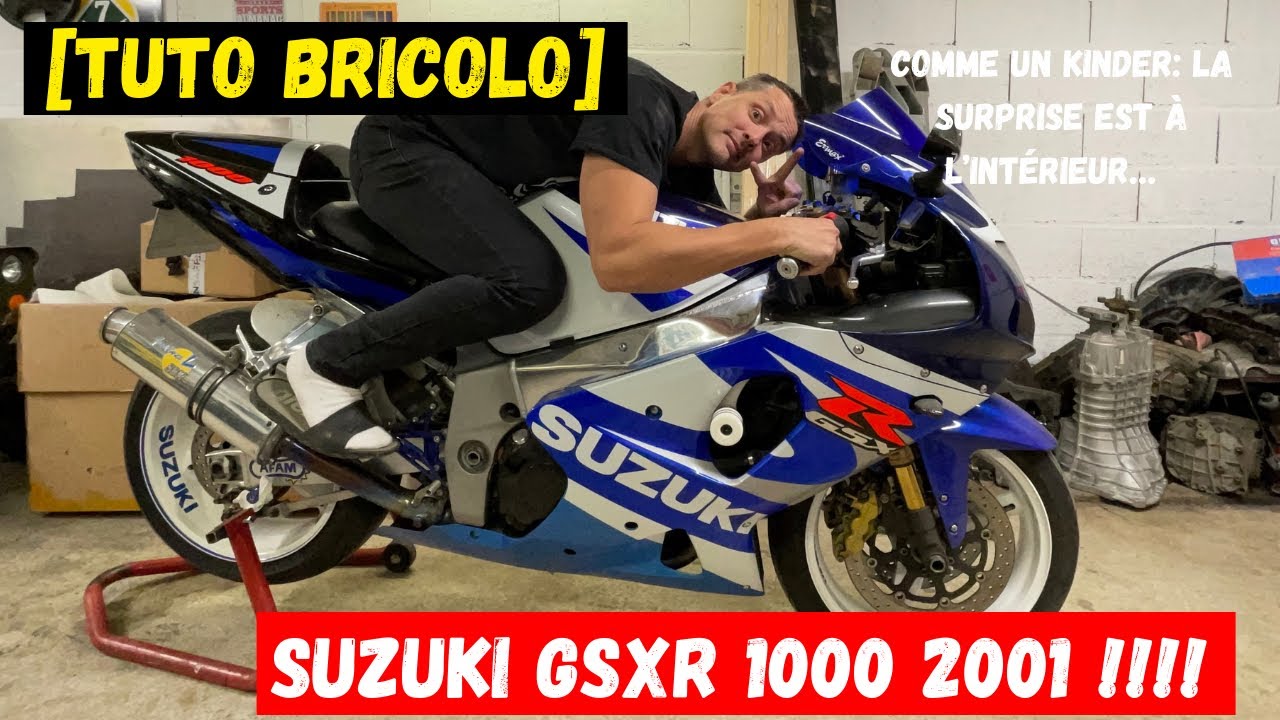 La SUZUKI GSXR 1000 2001, la référence!!!