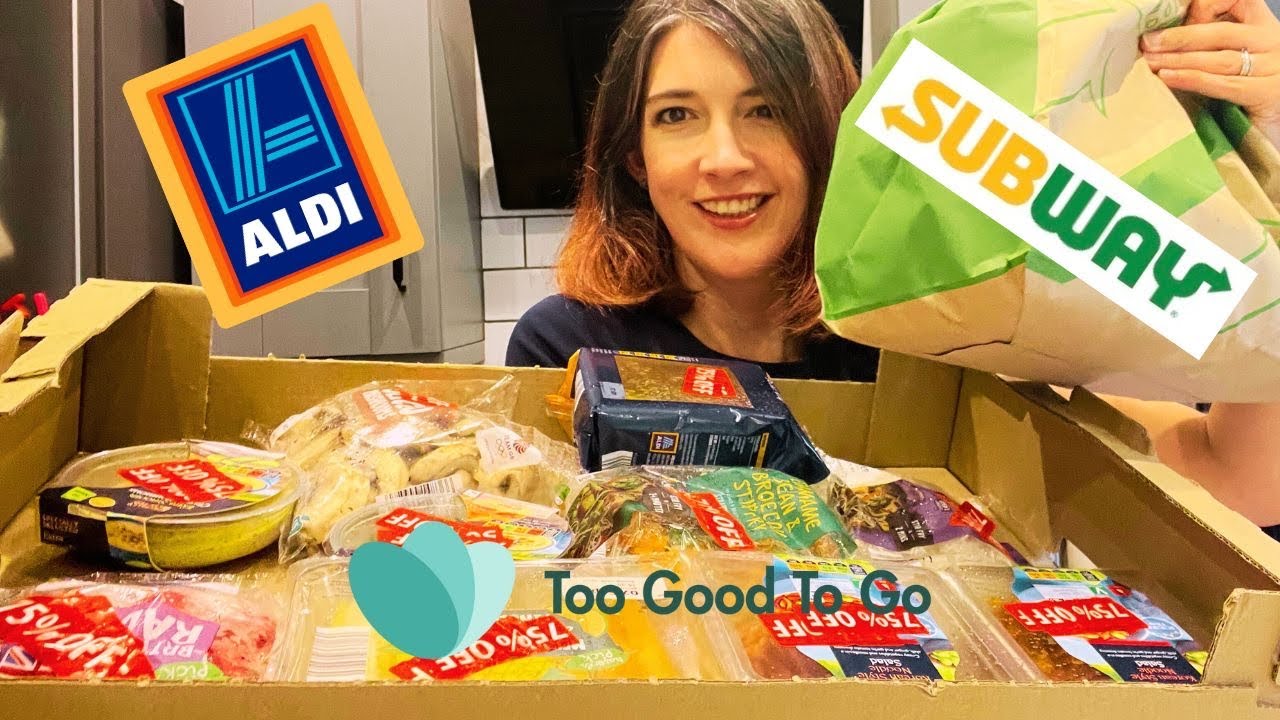 🎁 Unboxing Surprise Bags from Aldi & Subway | Too Good To Go App | Save Money & Reduce Food Waste