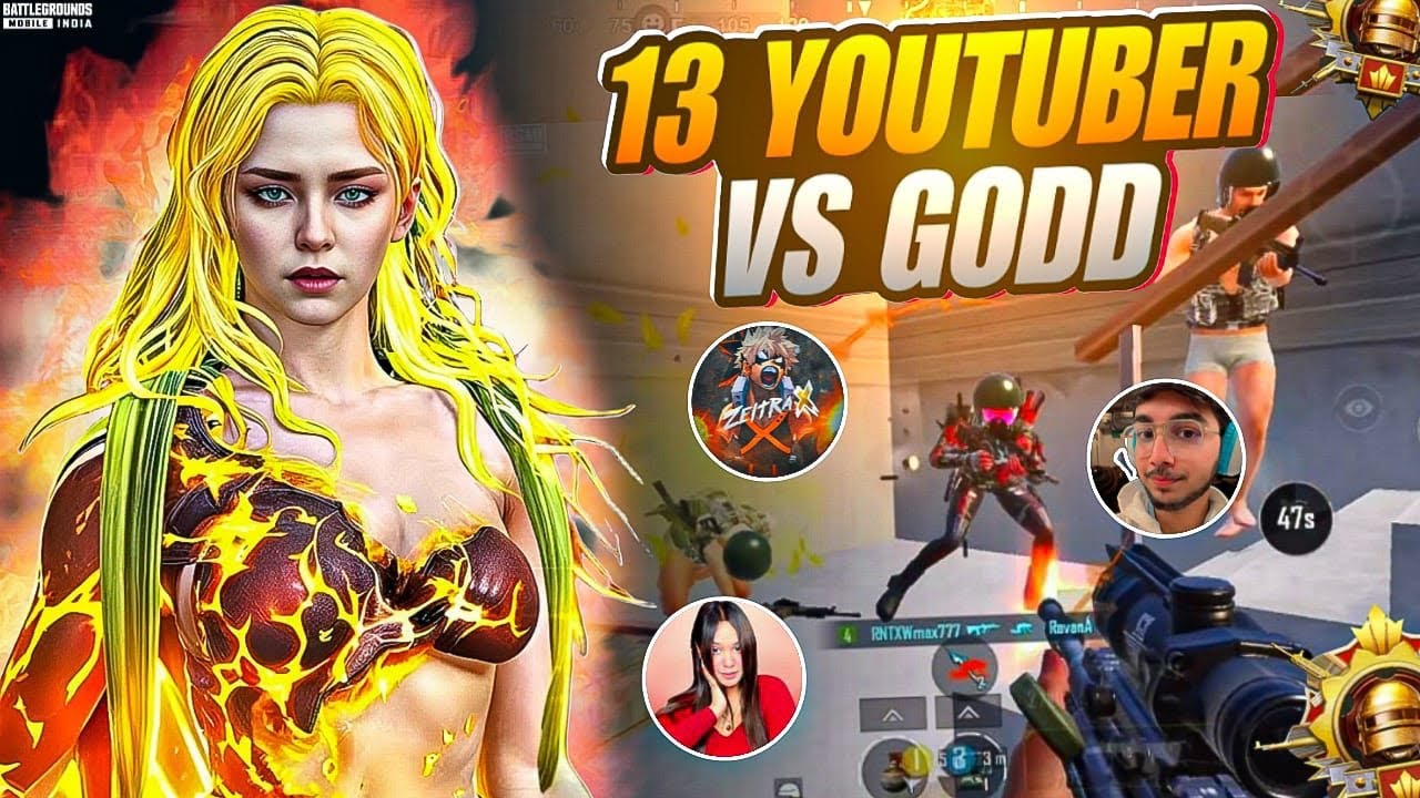13+ Youtuber’s 🔱 @1NonlyZeltraX & @Aashiislive  SHOCKED*😱 || Bgmi~Pubgmobile #bgmi 
