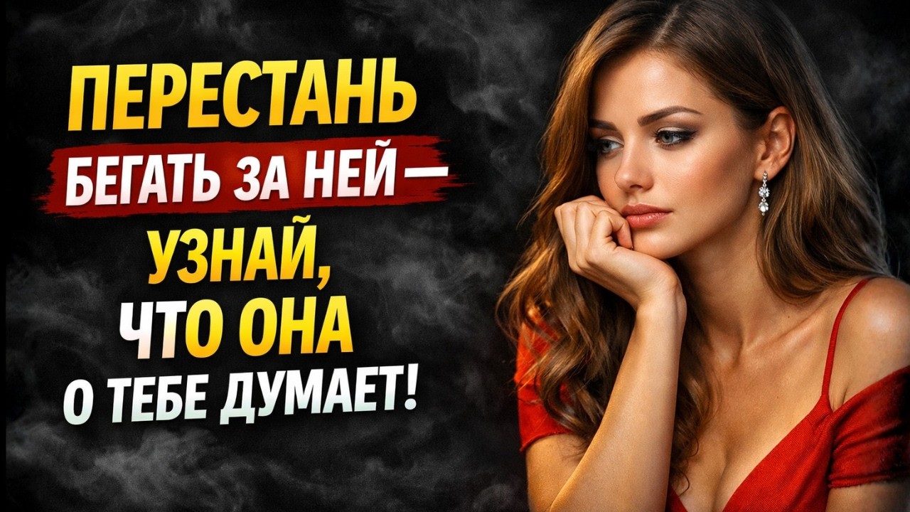 5 секретных мыслей, которые есть у каждой женщины, когда ты перестаёшь бегать за ней