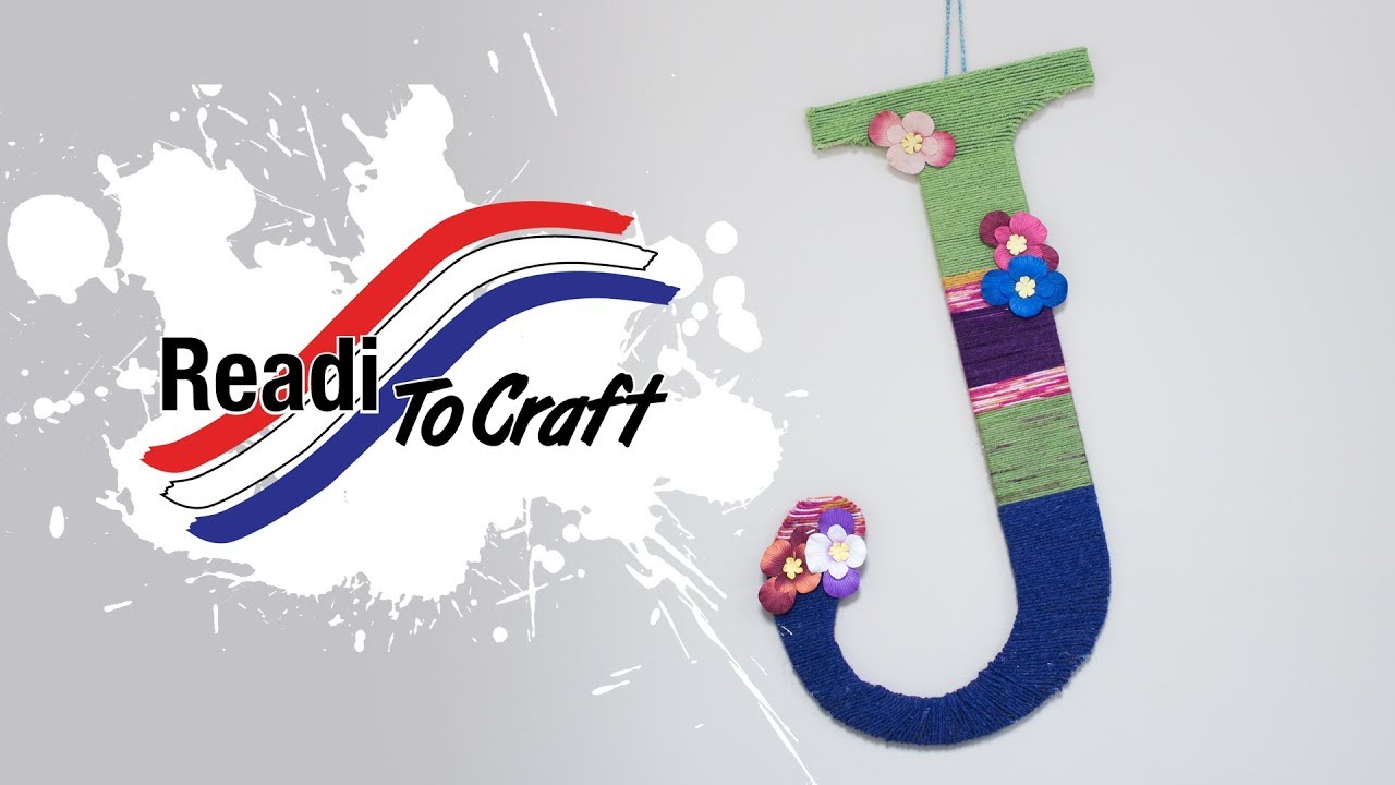 Readi to Craft: Yarn Monogram