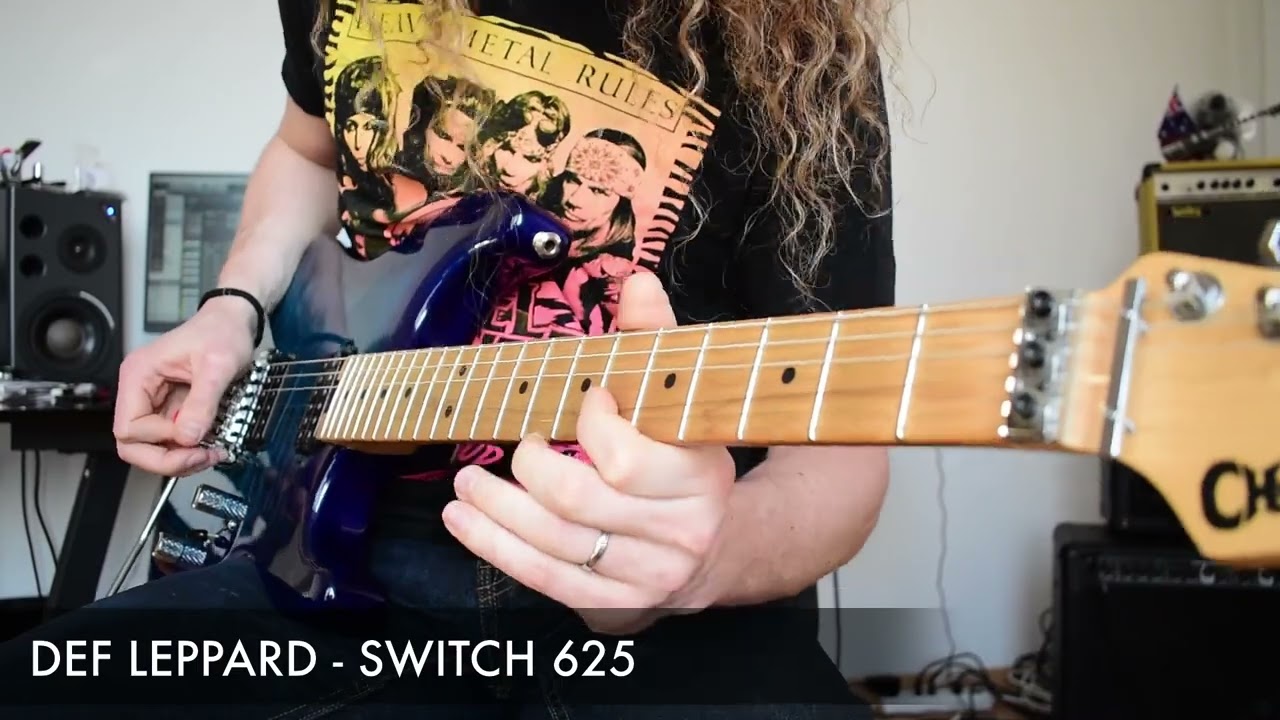 Def Leppard - Switch 625 (Steve Clark) Solo Cover by Sacha Baptista
