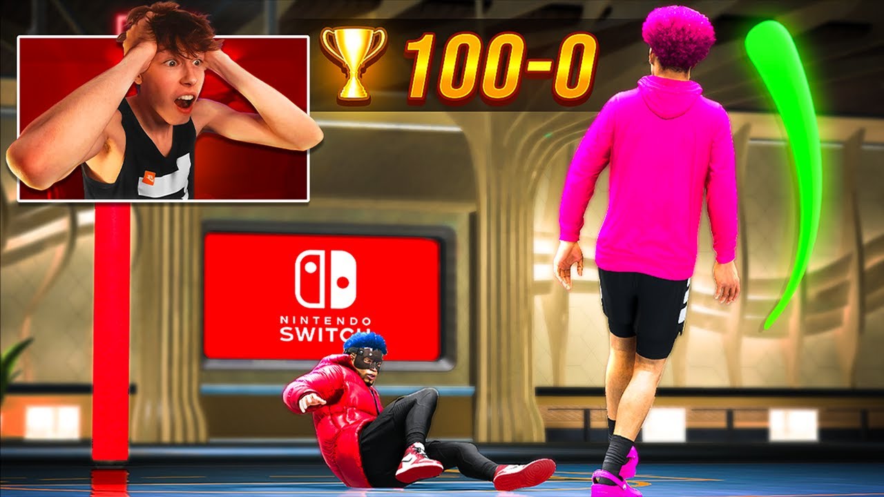 I Became The #1 Ranked Nintendo Switch NBA 2K Player for 24 Hours