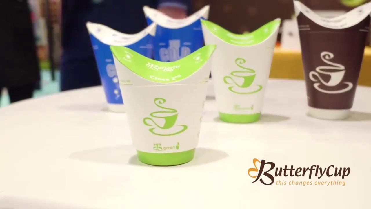 Biodegradable Butterfly cup