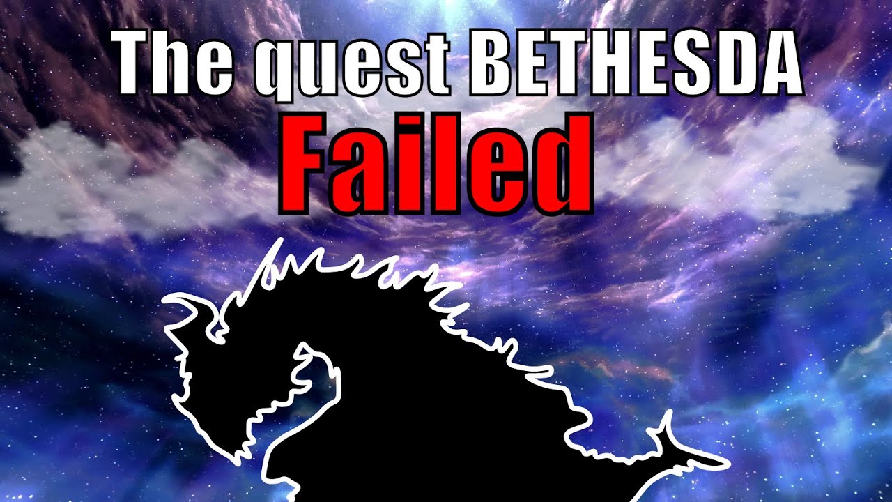 The quest bethesda FAILED to create - Alduin's Bane.