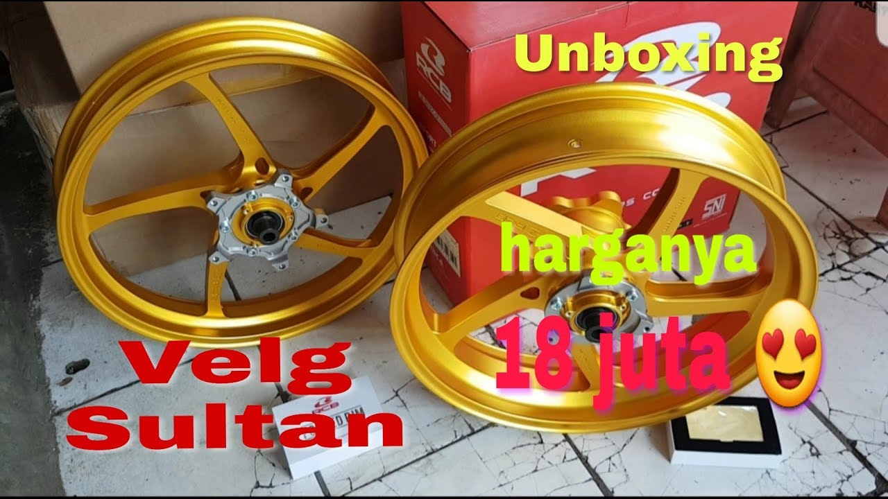Hedon...RCB Forged Rim Yamaha R25 / R3..ringan banget..