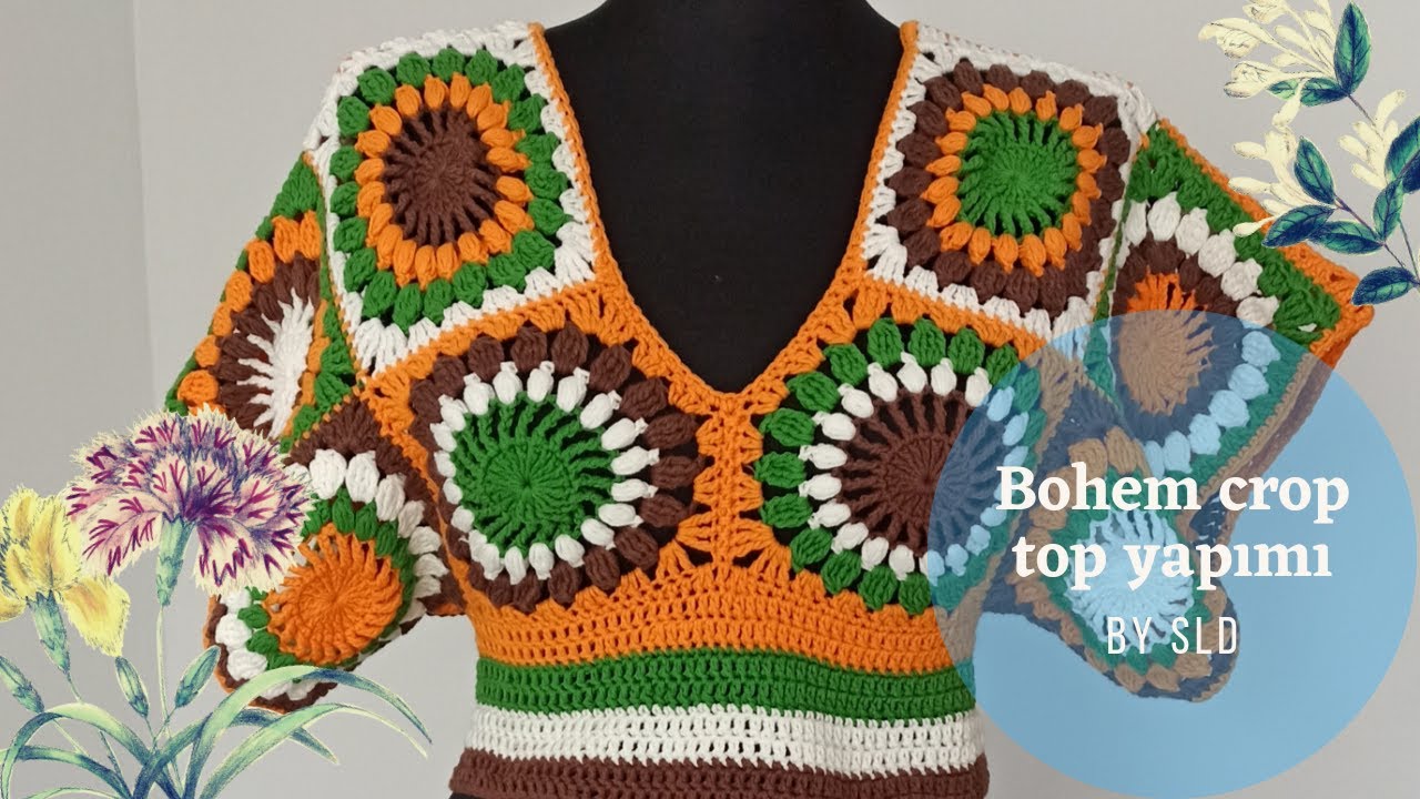 Bohem bluz yapımı- Motifli bluz nasıl yapılır?