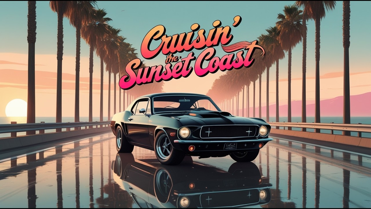 Lowrider Sunset Sessions 🌇 | Westside Chill Hop & Coastal Highway Ride