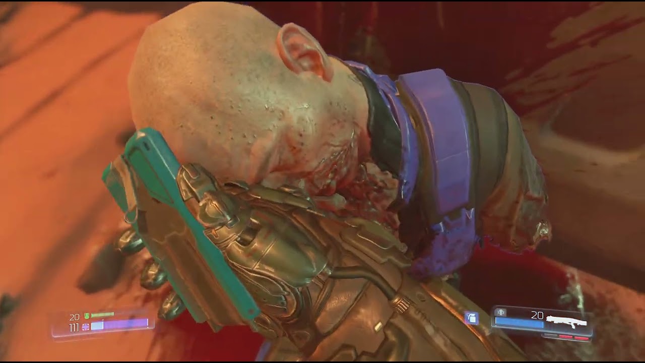DOOM (2016) The UAC Speedrun 2nd attempt at world record (Time 04.11.560) PS5 / Console
