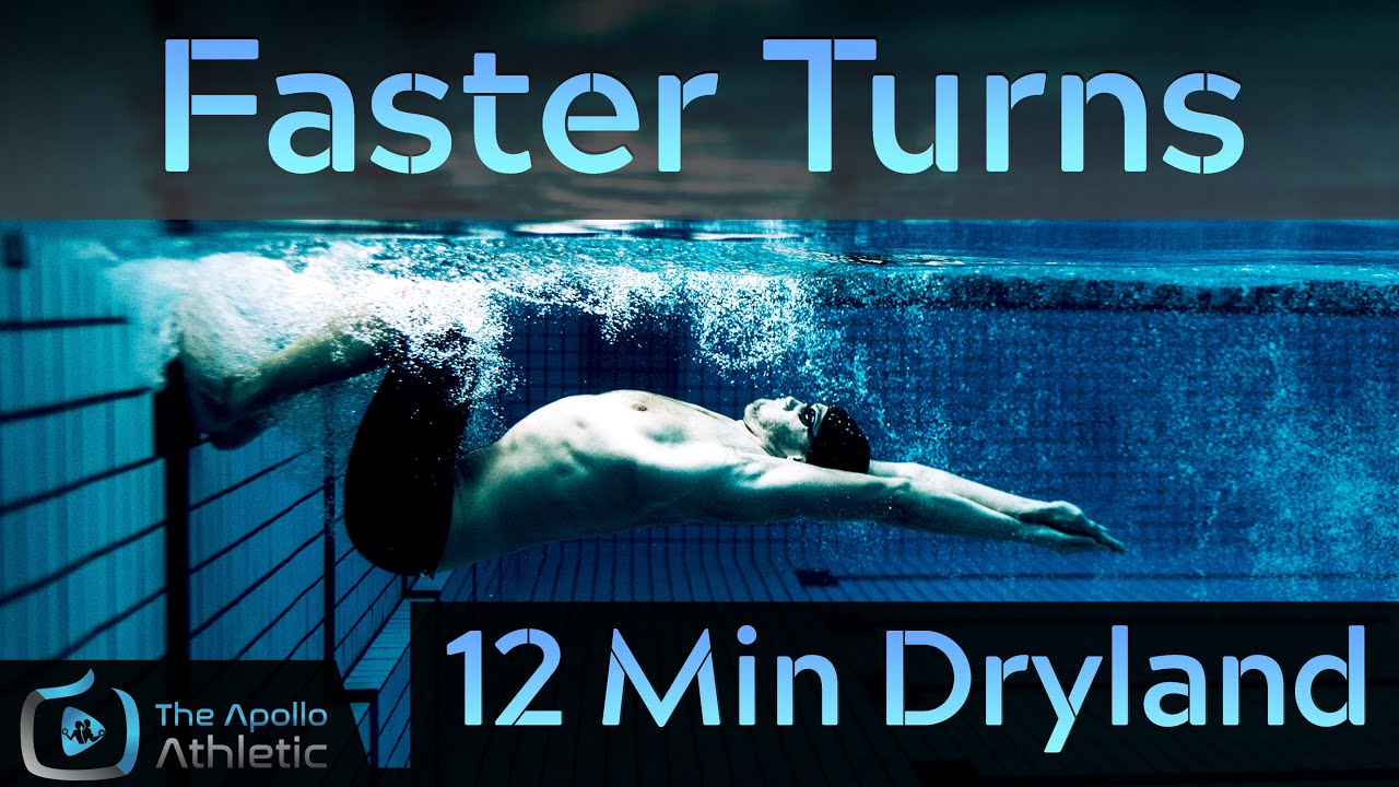Тренировка для более быстрых поворотов сальто и открытых поворотов | Swimmer Dryland