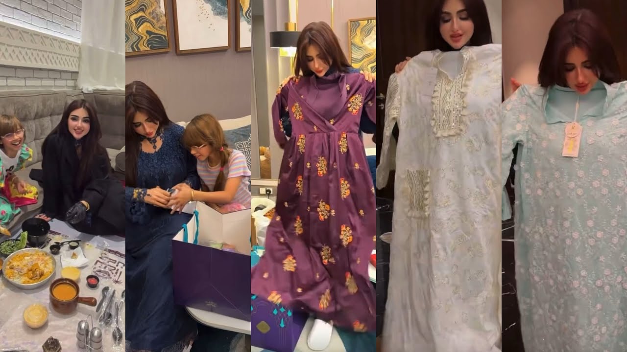 اول سحور في الخبر 🍽️🇸🇦انبوكسينج هدايا المتابعين ومشترياتنا من الخبر🎁🛍️🇸🇦