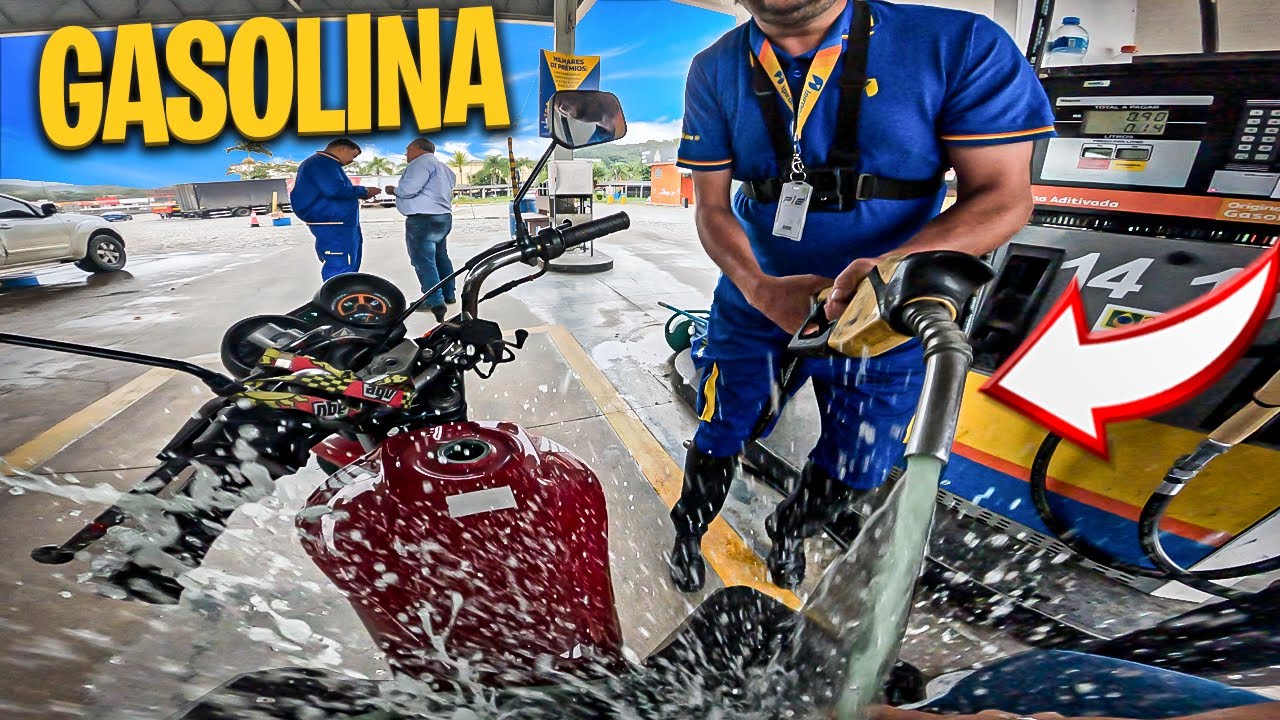 O FRENTISTA ME DEU UM BANHO DE GASOLINA! 🤬
