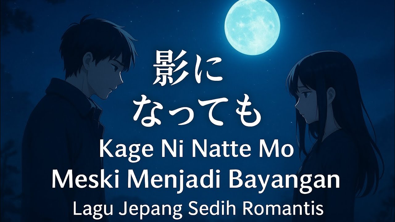 影になっても ~ Kage Ni Natte Mo | Meski Menjadi Bayangan | Lagu Jepang Sedih Romantis V1