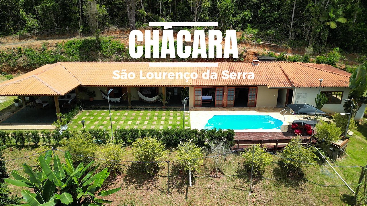 Chácara de alto padrão em São Lourenço da Serra/SP, com área de 8.000,00 m²