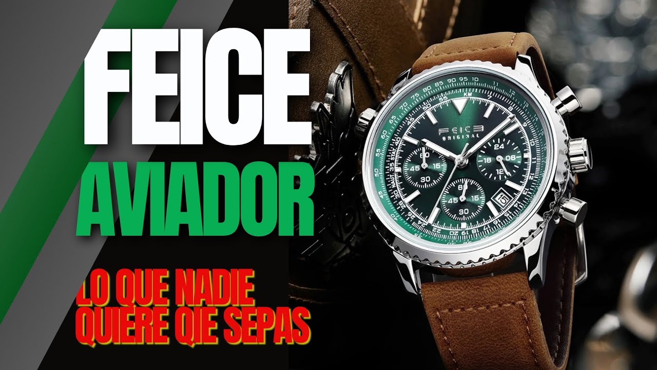 Reloj Feice Aviador Barato (Nadie quiere que lo sepas)